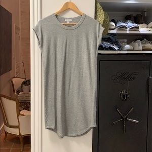 James Perse grey t shirt dress